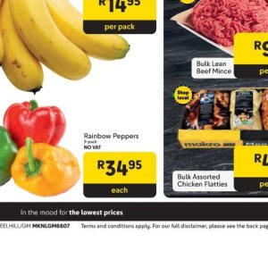 Peppers at Makro