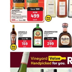 Liqueur at Makro