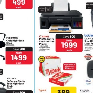 Printer at Makro