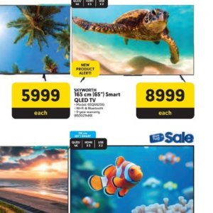 TV set at Makro