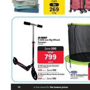 Scooters at Makro