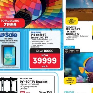 TV set at Makro