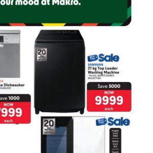 Washing machine at Makro
