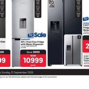 Fridge at Makro