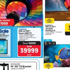 TV set at Makro
