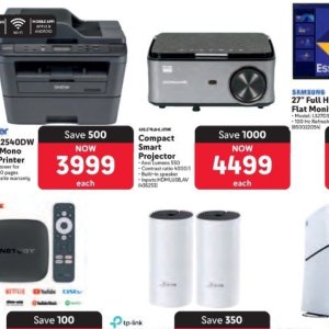 Projector at Makro