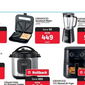 Sandwich maker at Makro