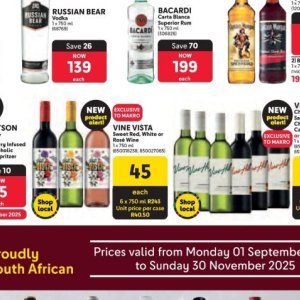 Wine at Makro