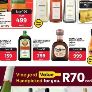 Liqueur at Makro