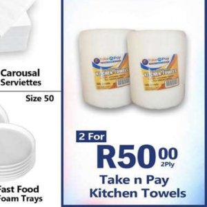 Towels at Take n Pay