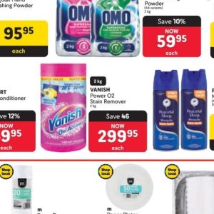 Stain remover at Makro