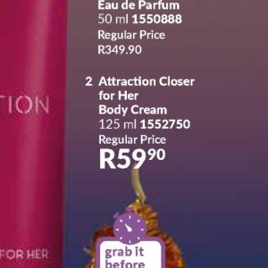 Body cream at AVON