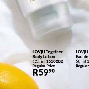 Body lotion at AVON