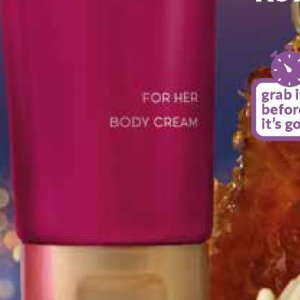 Body cream at AVON