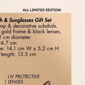 Gift set at Justine