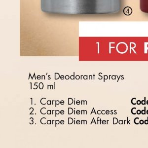 Deodorant at Justine