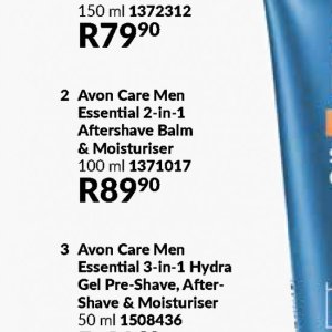Aftershave at AVON