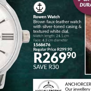 Watch at AVON