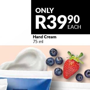 Hand cream at AVON
