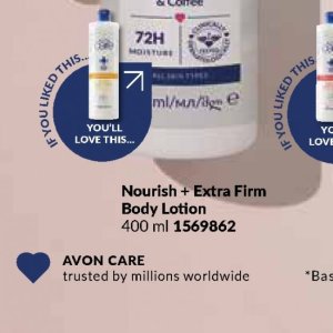 Body lotion at AVON