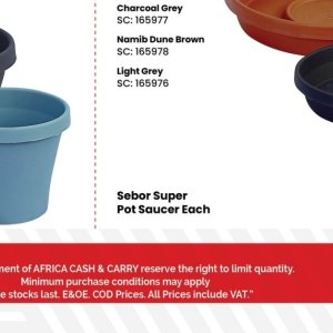 Pot at Africa Cash and Carry