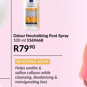 Foot spray at AVON