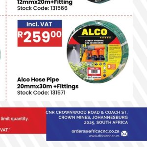   at Africa Cash and Carry