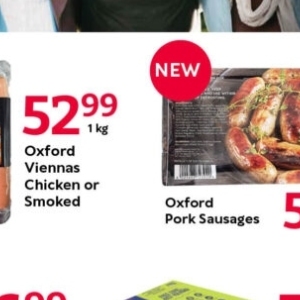 Sausages at Oxford freshmarket