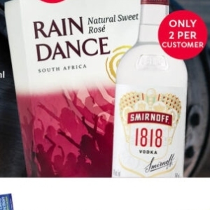 Vodka smirnoff  at Oxford freshmarket