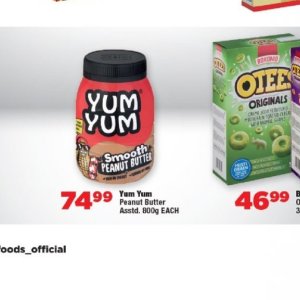 Peanut butter at OK Foods