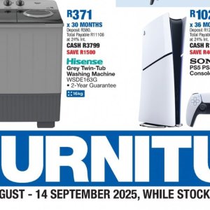 Washing machine at OK Furniture