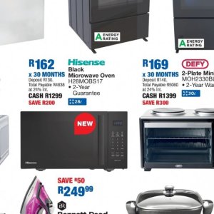 Microwave oven at OK Furniture
