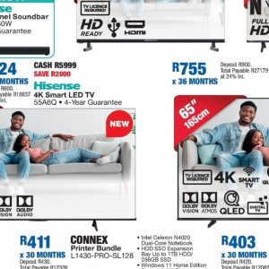 TV set at OK Furniture