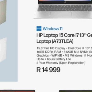Laptop at Computer Mania