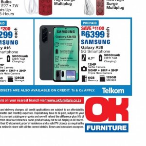 Smartphone at OK Furniture