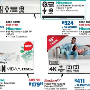 TV set at OK Furniture