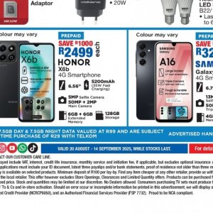Smartphone at OK Furniture