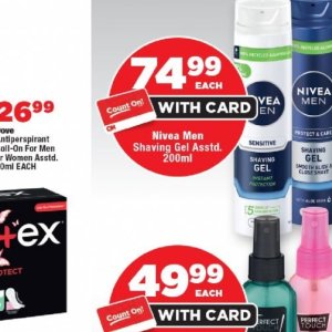 Shaving gel nivea  at OK Foods