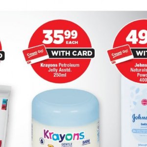 Petroleum jelly at OK Foods