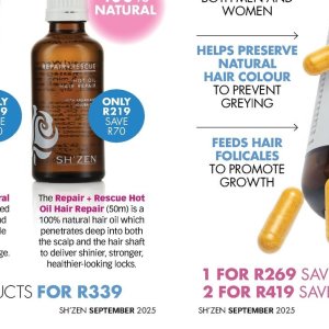 Hair oil at Sh\'zen