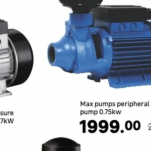 Pump at Leroy Merlin