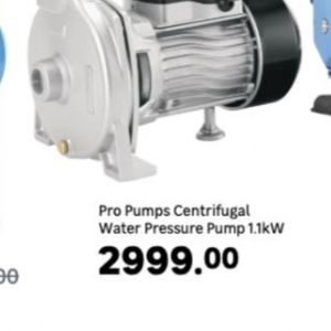 Pump at Leroy Merlin