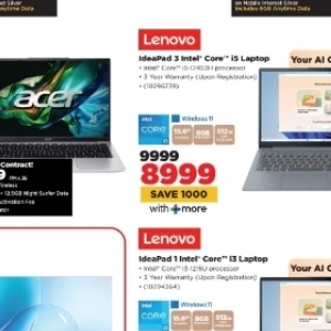 Laptop lenovo  at HiFi Corp