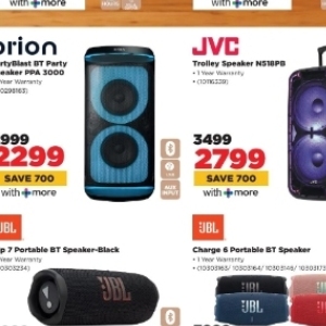 Portable speaker at HiFi Corp