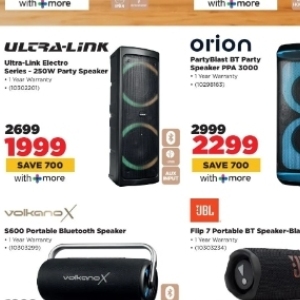 Portable speaker at HiFi Corp
