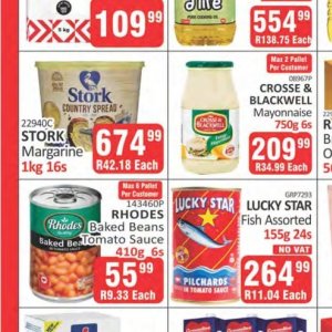 Margarine at Africa Cash and Carry