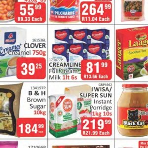 Cream at Africa Cash and Carry