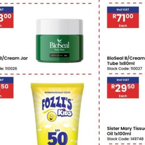 Body cream at Africa Cash and Carry