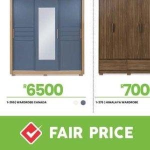 Wardrobe at Fair price