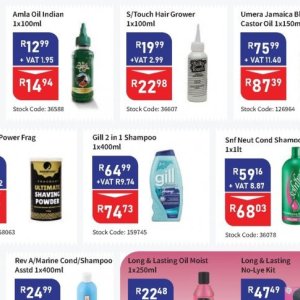 Shampoo at Africa Cash and Carry
